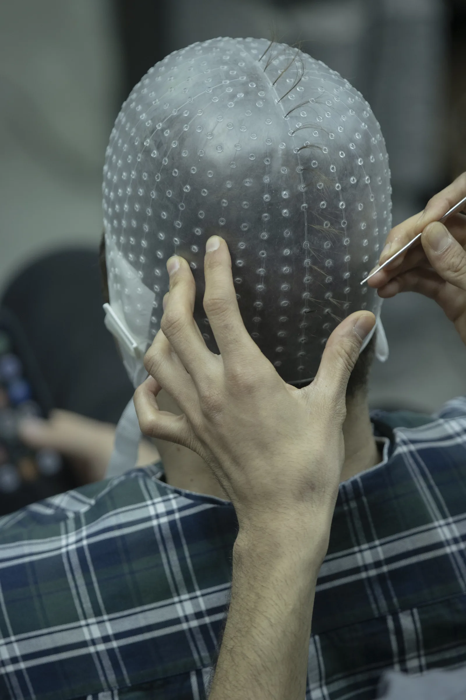 Hair coloring, or hair dyeing, is the practice of changing the hair color.