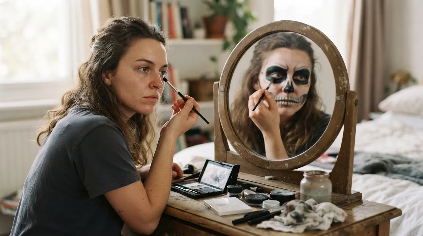 8 prostych makijaży na Halloween krok po kroku dla początkujących