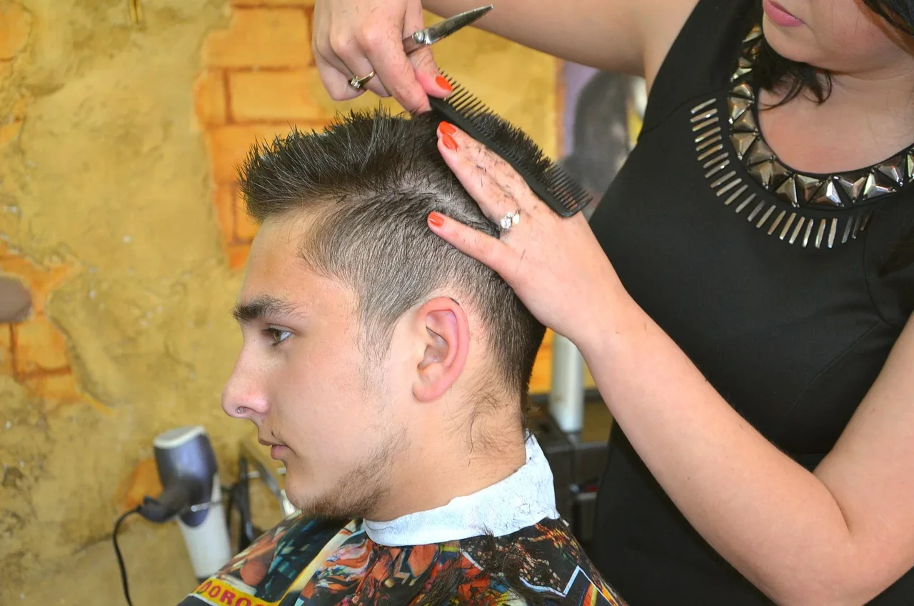 salon kosmetyczny, fryzurę, hair styling, człowiek, fryzjer, fryzjer, fryzjer, fryzjer, fryzjer, fryzjer