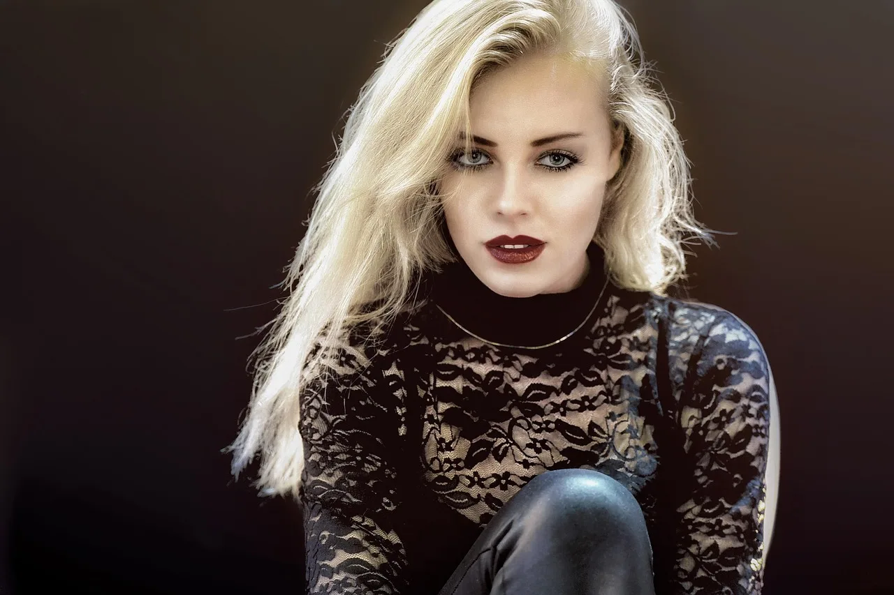 portret, dziewczynka, kobieta, twarz, włosy, eyes, młody, model, moda, układanie, piękno, piękny, blondynka