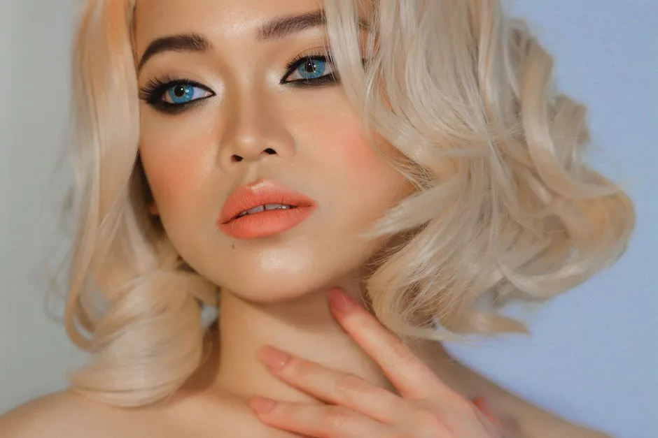 Chłodny średni Blond Efekty