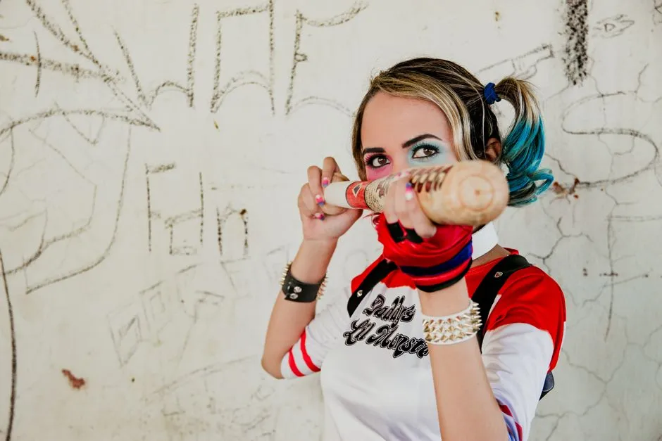 Psychologia kolorów w makijażu Harley Quinn - poradnik 2026